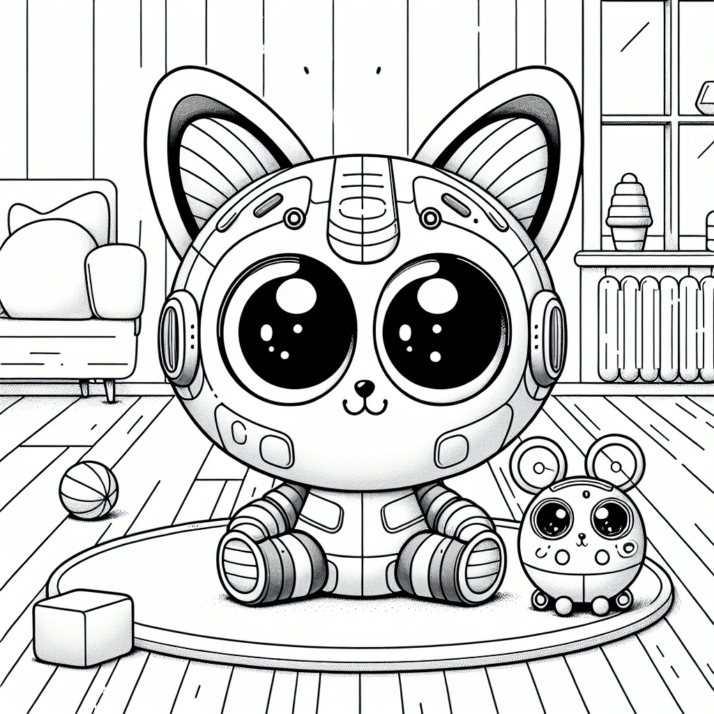 Робокот и лазерная мышка