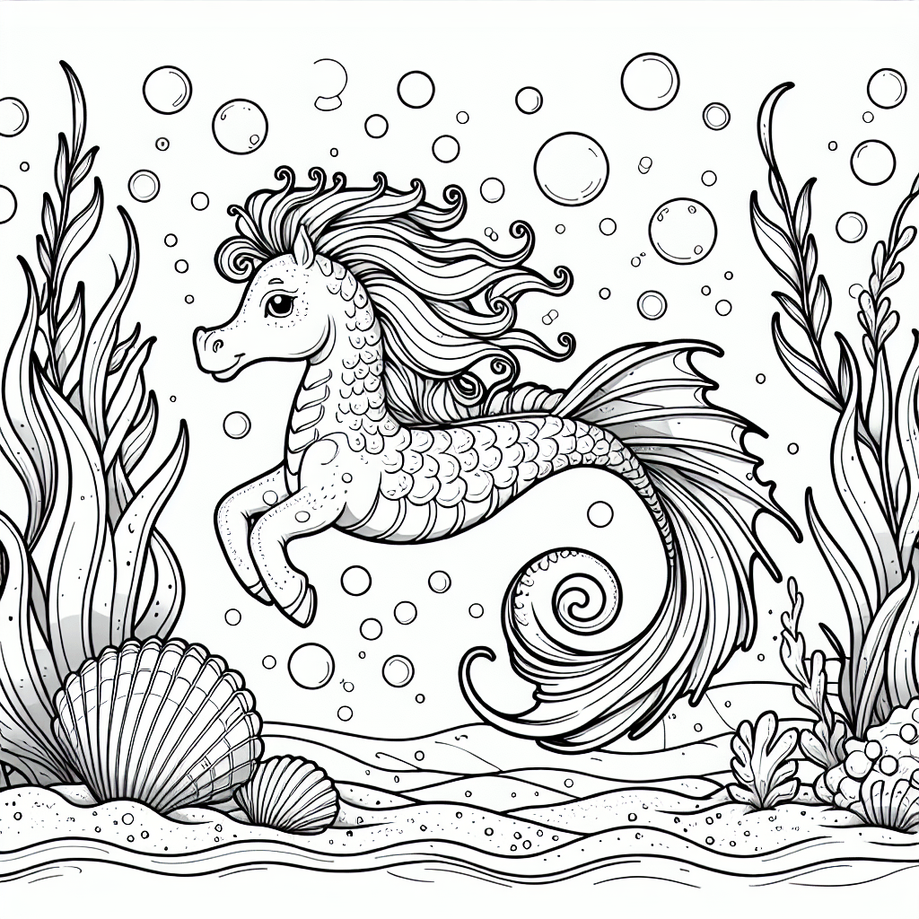 Морской конь-гиппокамп