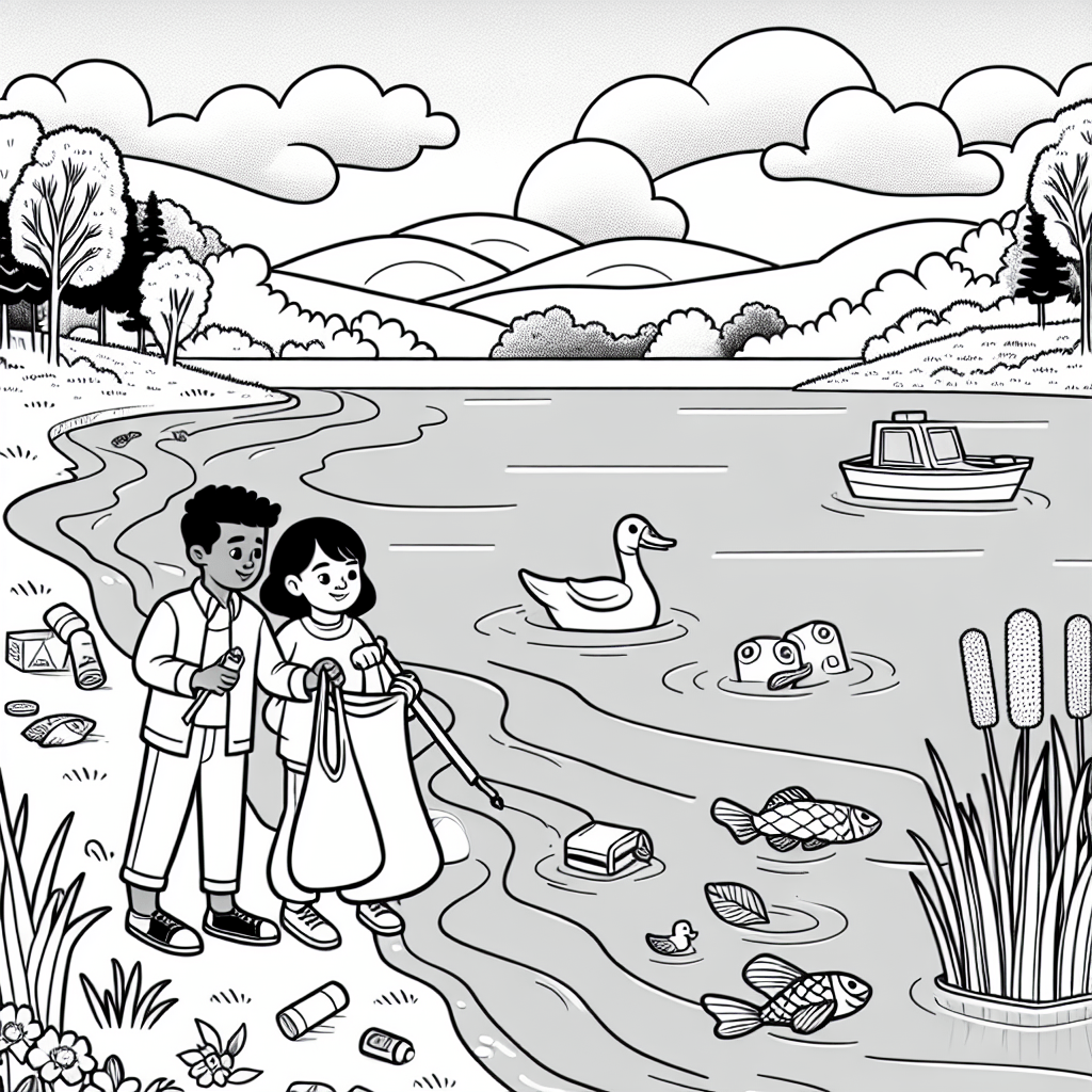 Чистое озеро