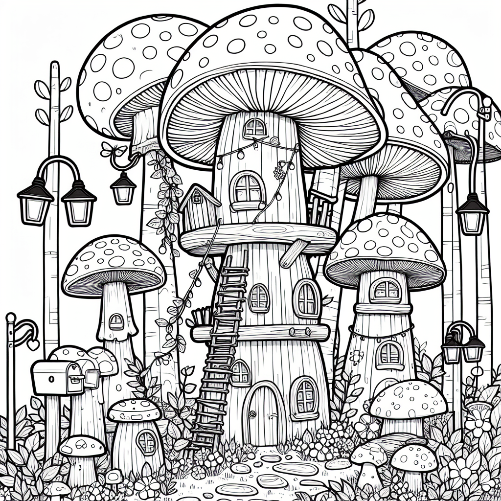 Город на грибах