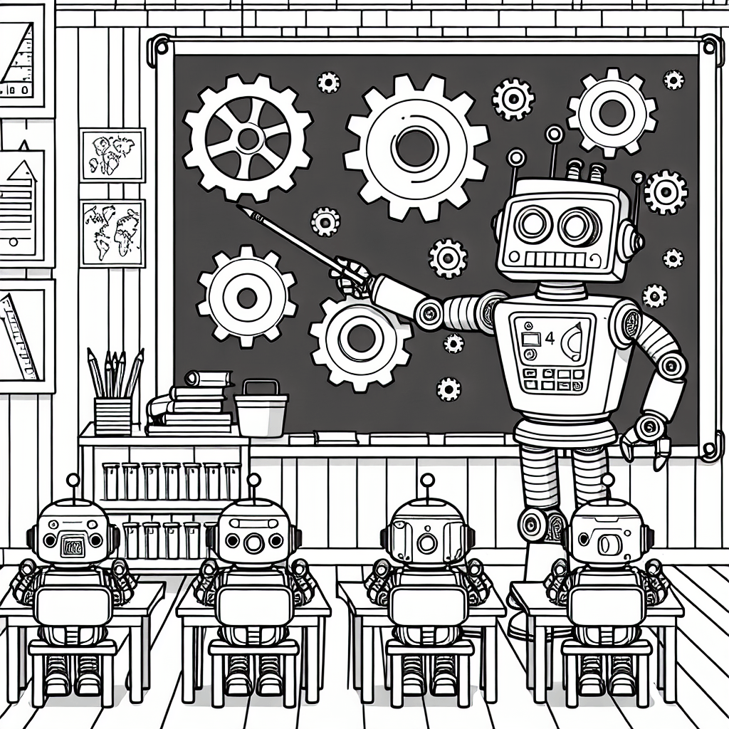 Школа маленьких роботов