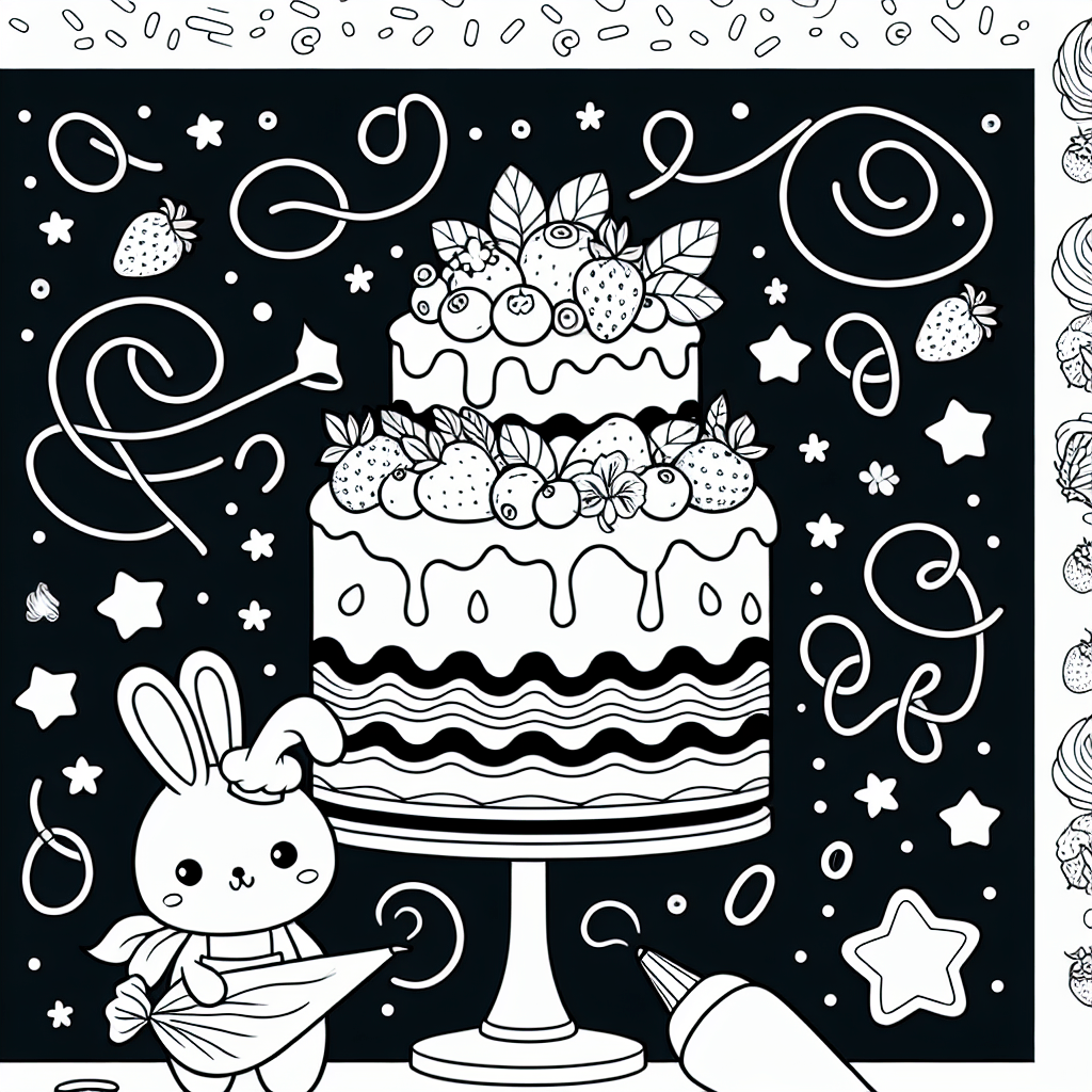 Украшаем торт